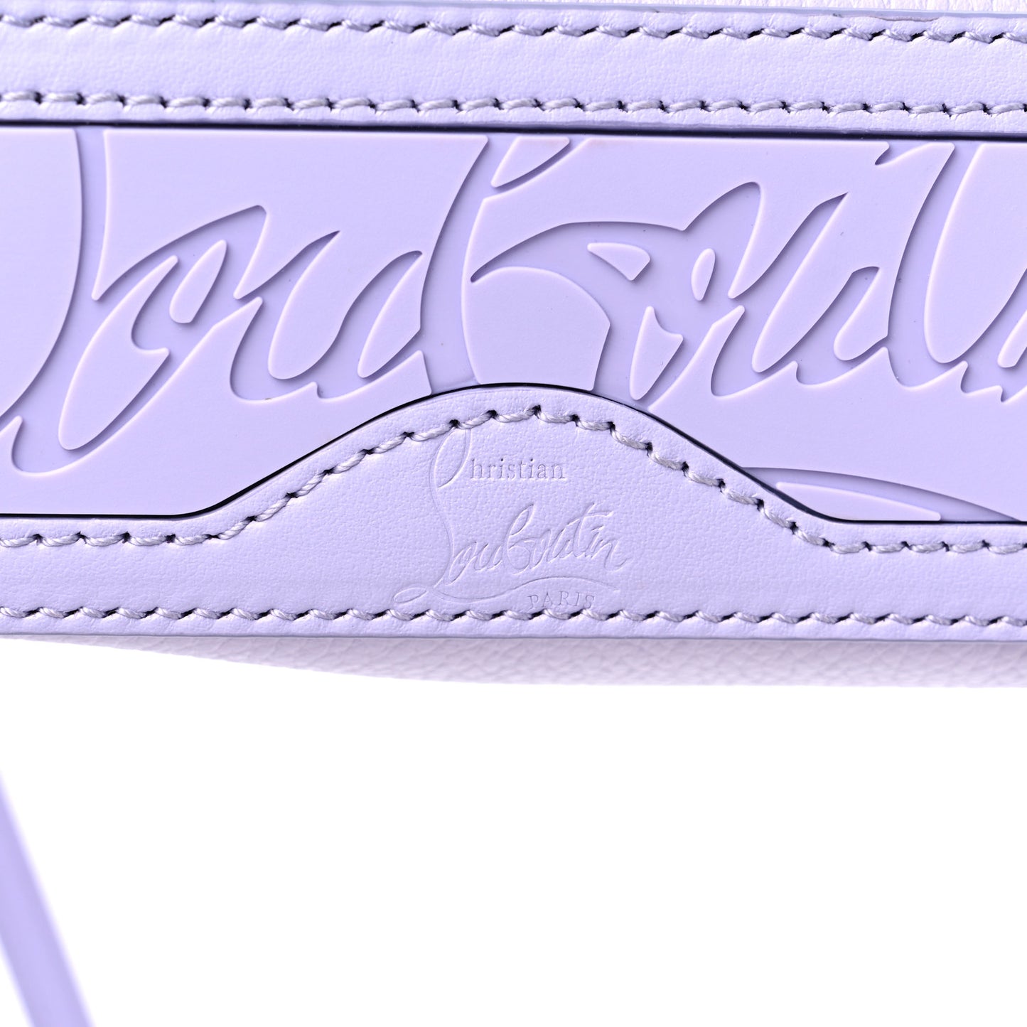 Calfskin Empire Spike Studded Mini North South Cabata Tote Lilac Smoke