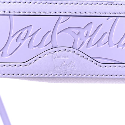 Christian Louboutin Calfskin Empire Spike Studded Mini North South Cabata Tote Lilac Smoke 10 of 10
