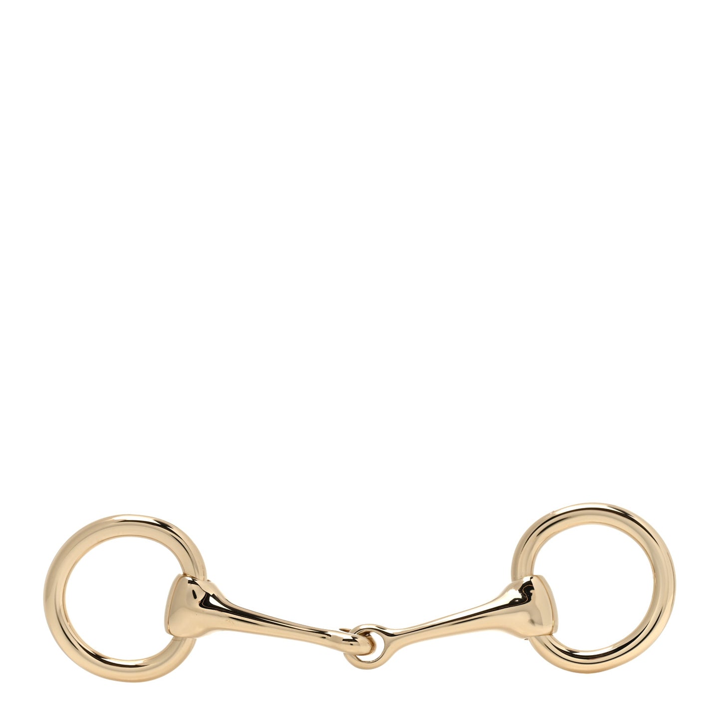 Permabrass Mors Scarf Ring Gold