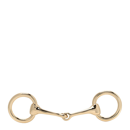Hermes Permabrass Mors Scarf Ring Gold 1 of 4