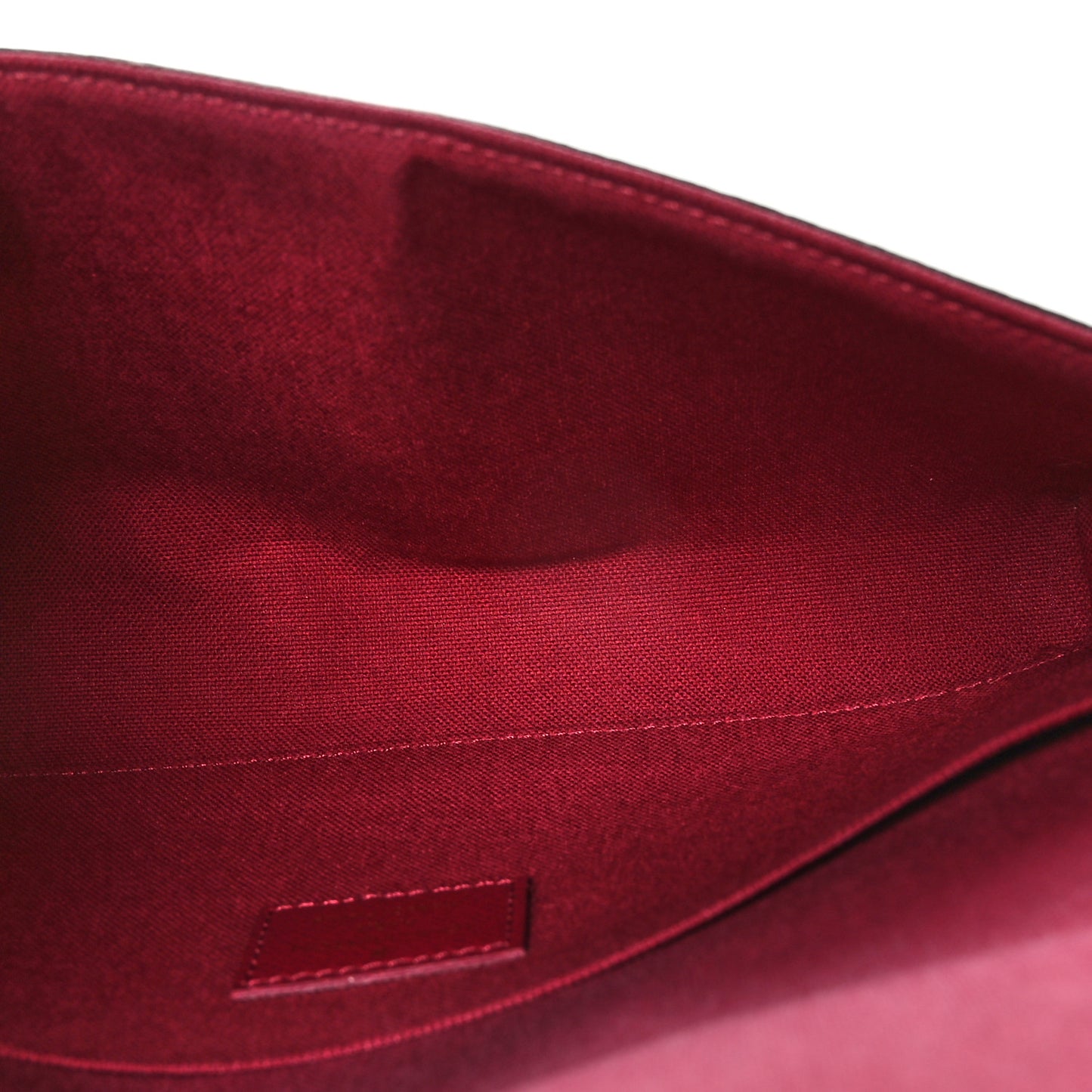 Monogram Pochette Felicie Chain Wallet Fuchsia