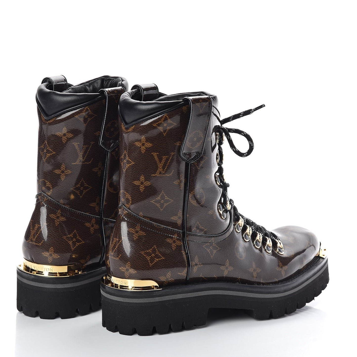 Monogram Glaze Mens Outland Ankle Boots 8 Ebene