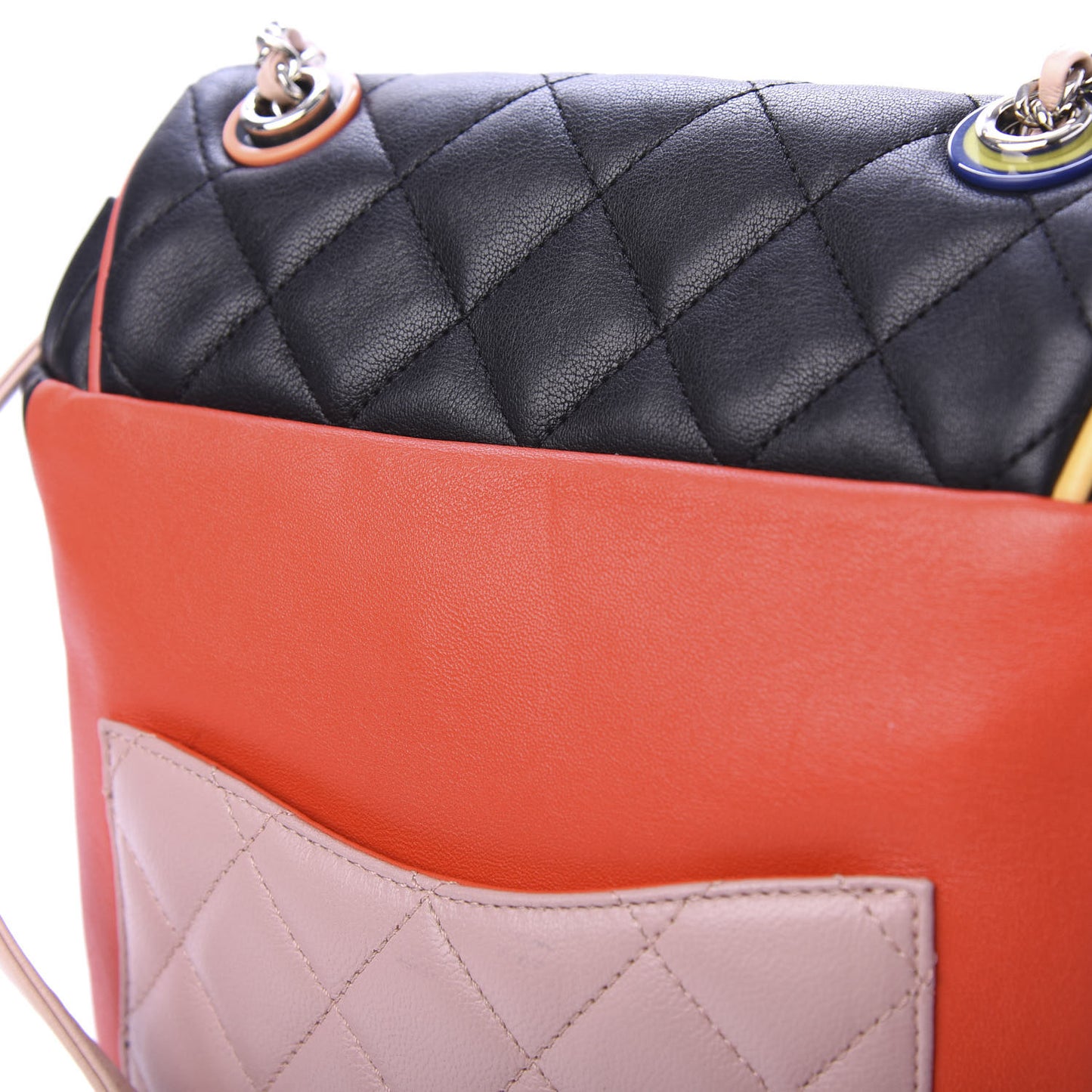 Lambskin Quilted Small Cuba Urban Spirit Backpack Black