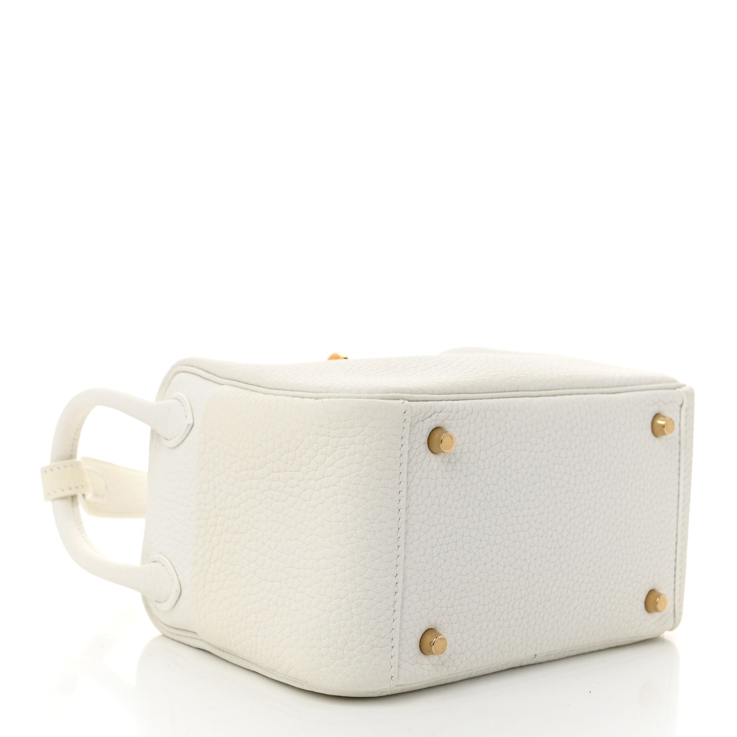 Taurillon Clemence Mini Lindy 20 New White