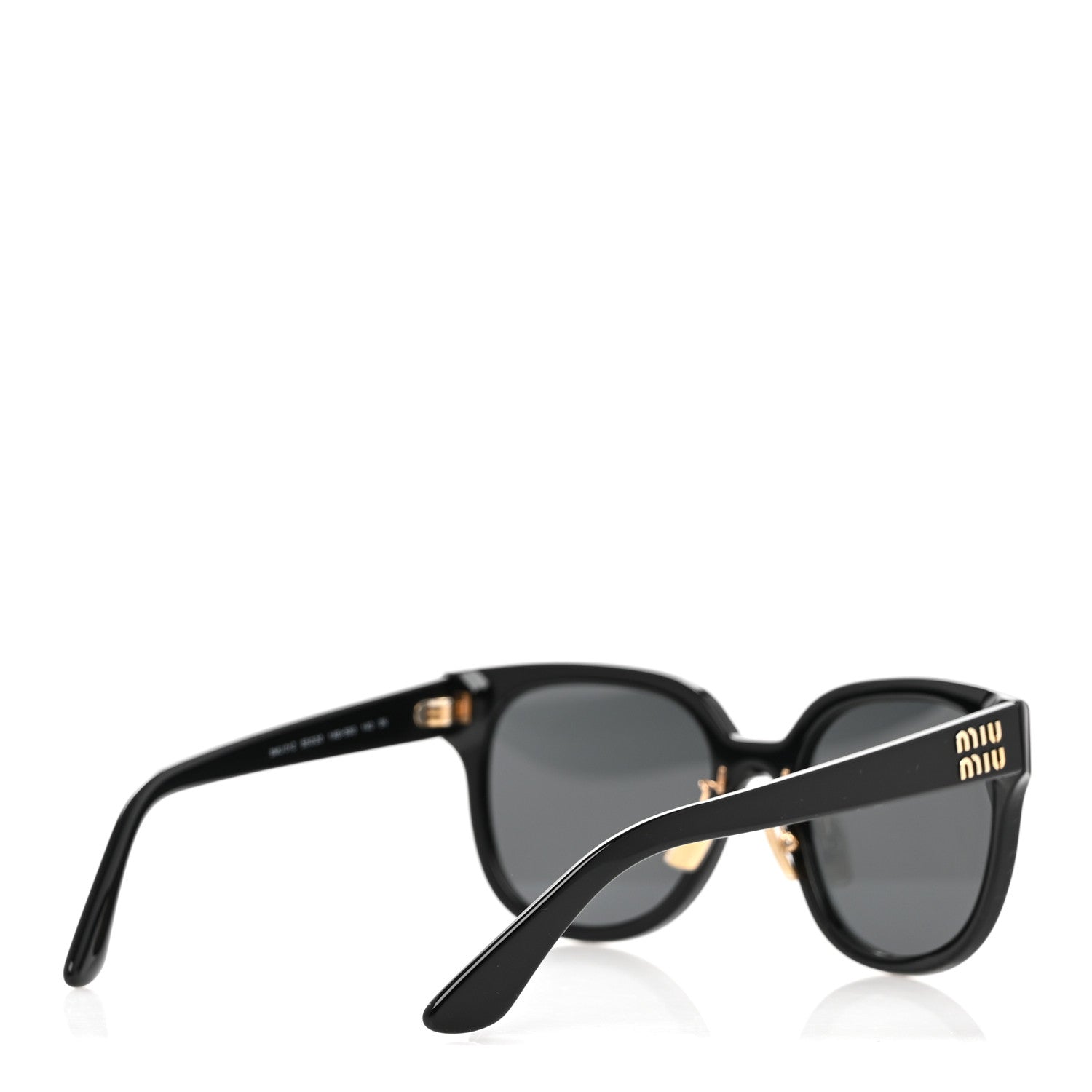 Miu Miu Acetate Sunglasses SMU01Z Black 4 of 8
