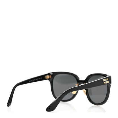 Miu Miu Acetate Sunglasses SMU01Z Black 4 of 8