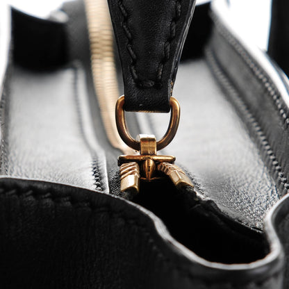 Celine Smooth Calfskin Nano Luggage Black 5 of 7