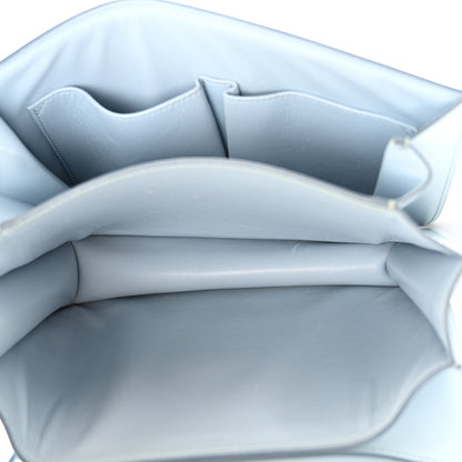 Celine Box Calfskin Medium Classic Box Flap Bag Sky 5 of 16