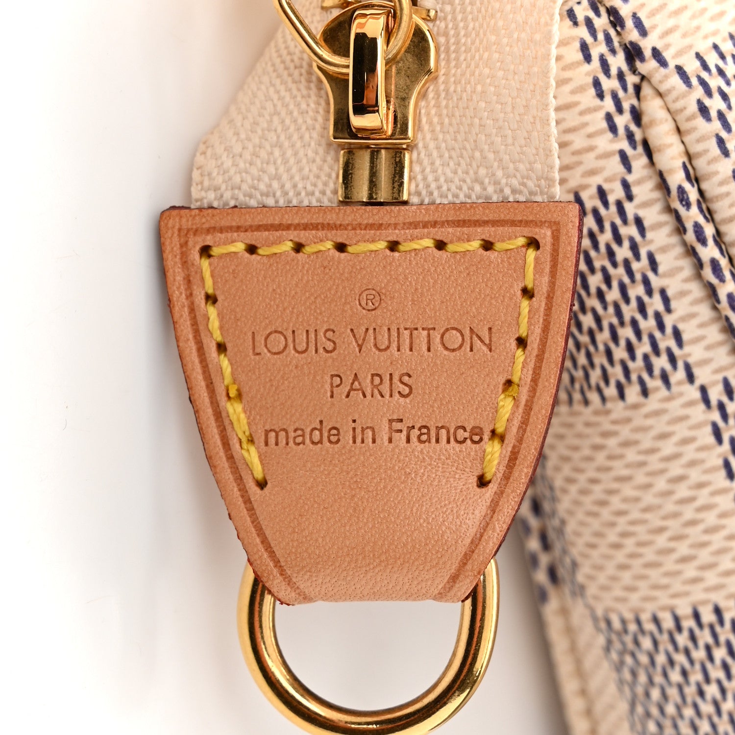 Louis Vuitton Damier Azur Pochette Accessories NM 6 of 11