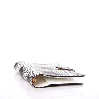 Louis Vuitton Monogram Kusama Town Small Ring Agenda White 4 of 7