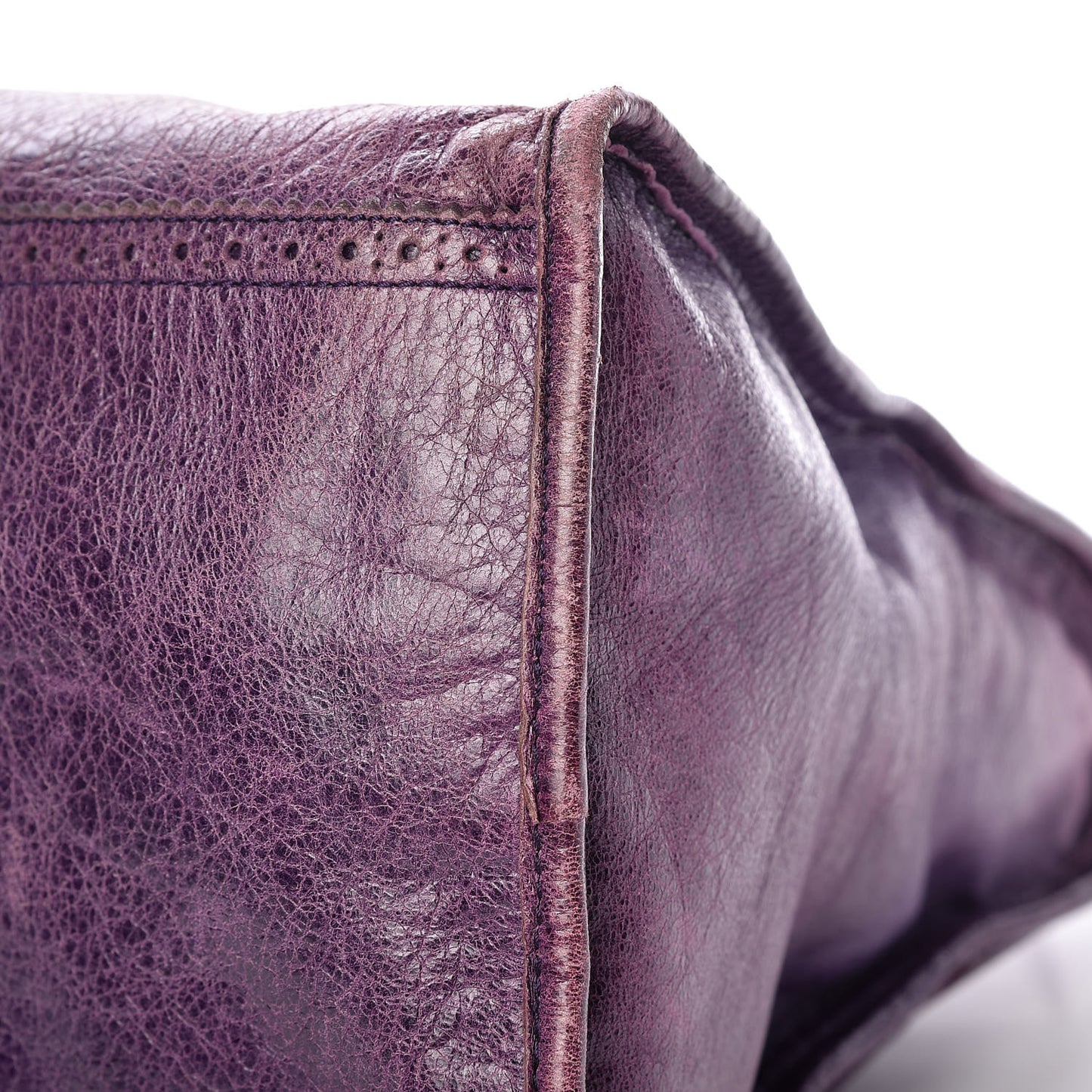 Agneau Giant Brogues Hardware Work Raisin
