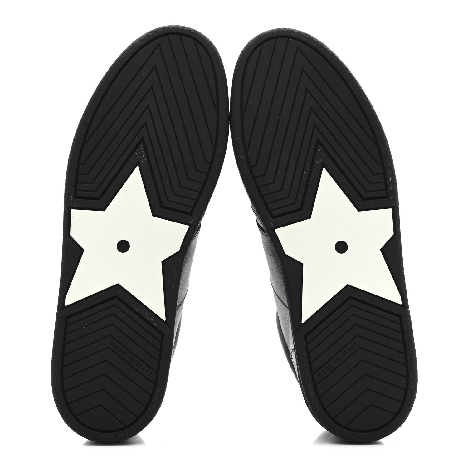 Christian Dior Calfskin Suede Logo Sneakers 37 Black 6 of 9
