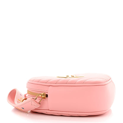 Louis Vuitton Calfskin New Wave Heart Bag Rose Pomettes 4 of 11