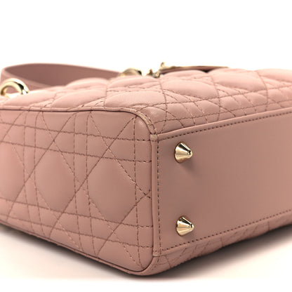 Christian Dior Lambskin Cannage Small My ABCDior Lady Dior Fard 9 of 10