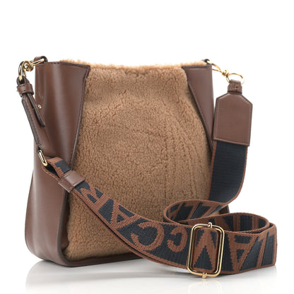 Stella McCartney Teddy Mat Logo Crossbody Biscuit 3 of 9