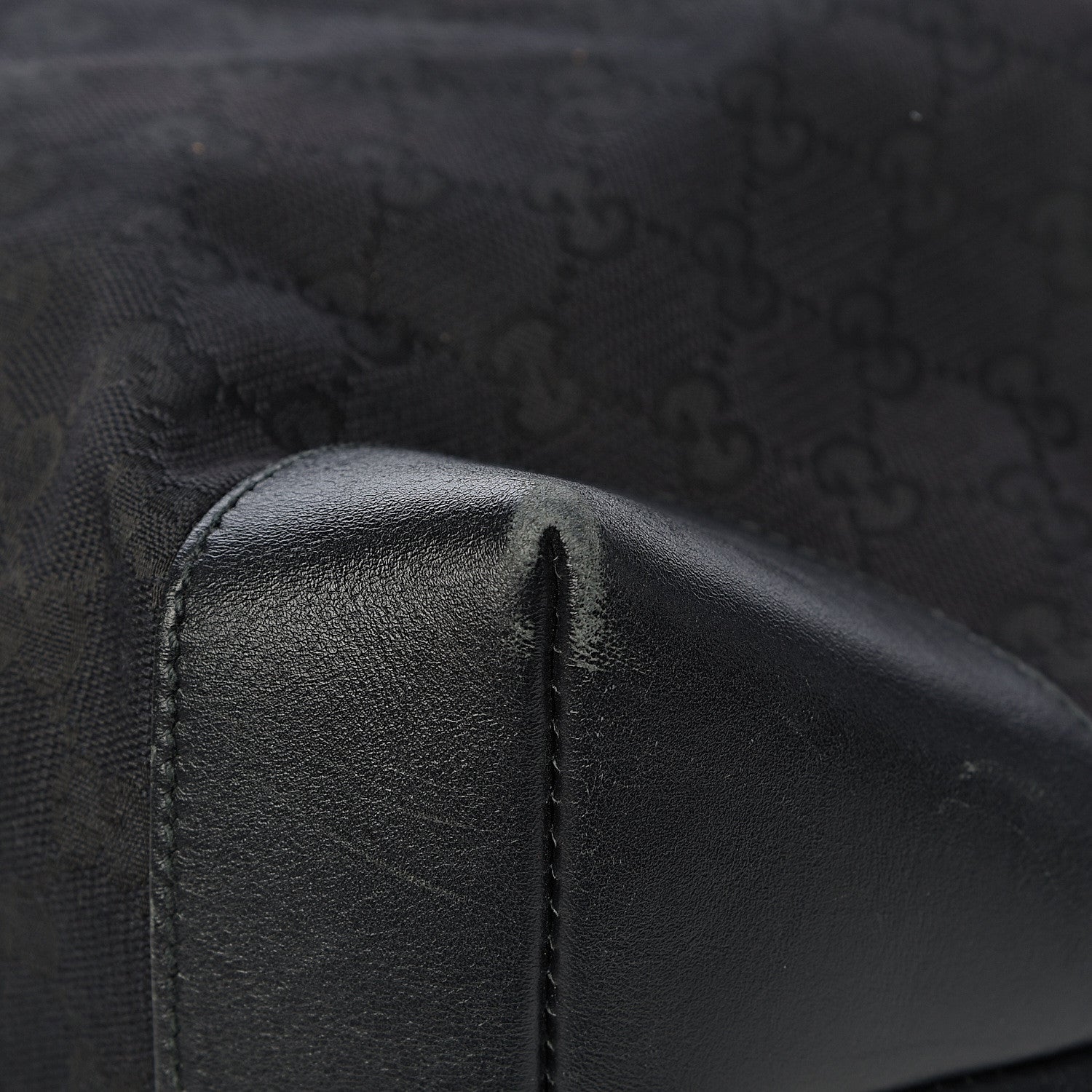 Gucci Monogram Large Original Tote Black 10 of 14