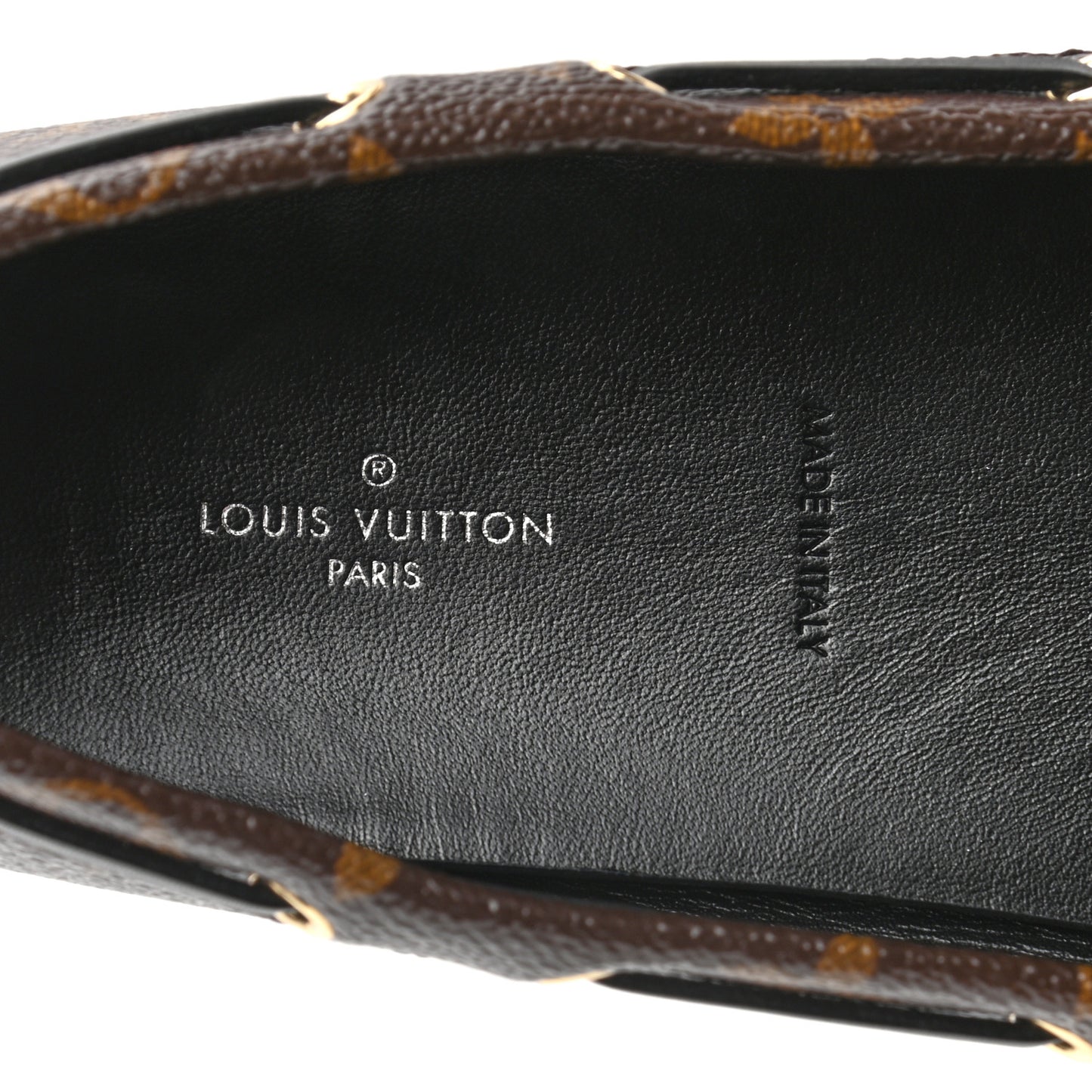 Patent Reverse Monogram Gloria Loafers 39