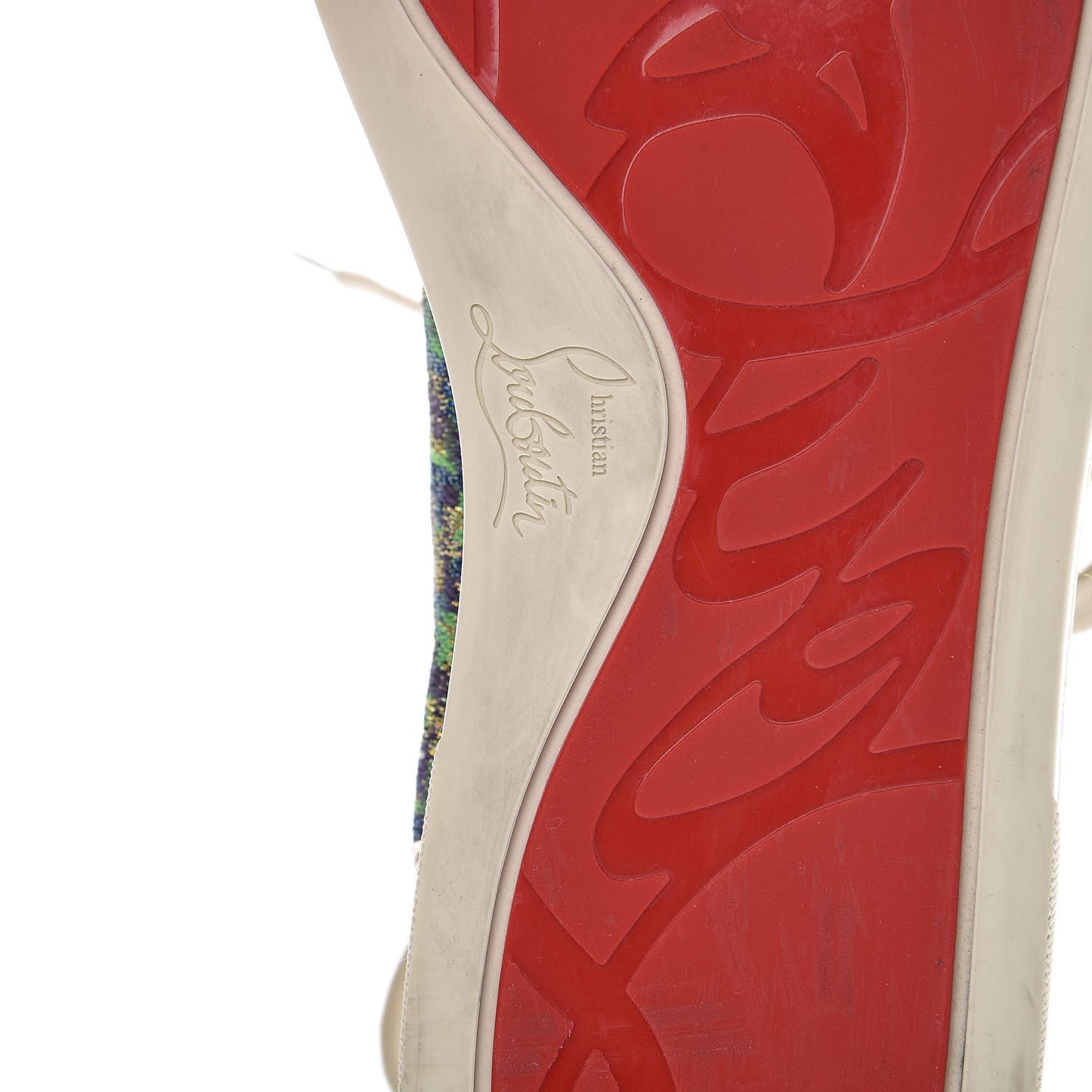 Crystal Metallic Suede Peacock Woven Lurex Gondolastrass Sneakers 37 Burgundy Green