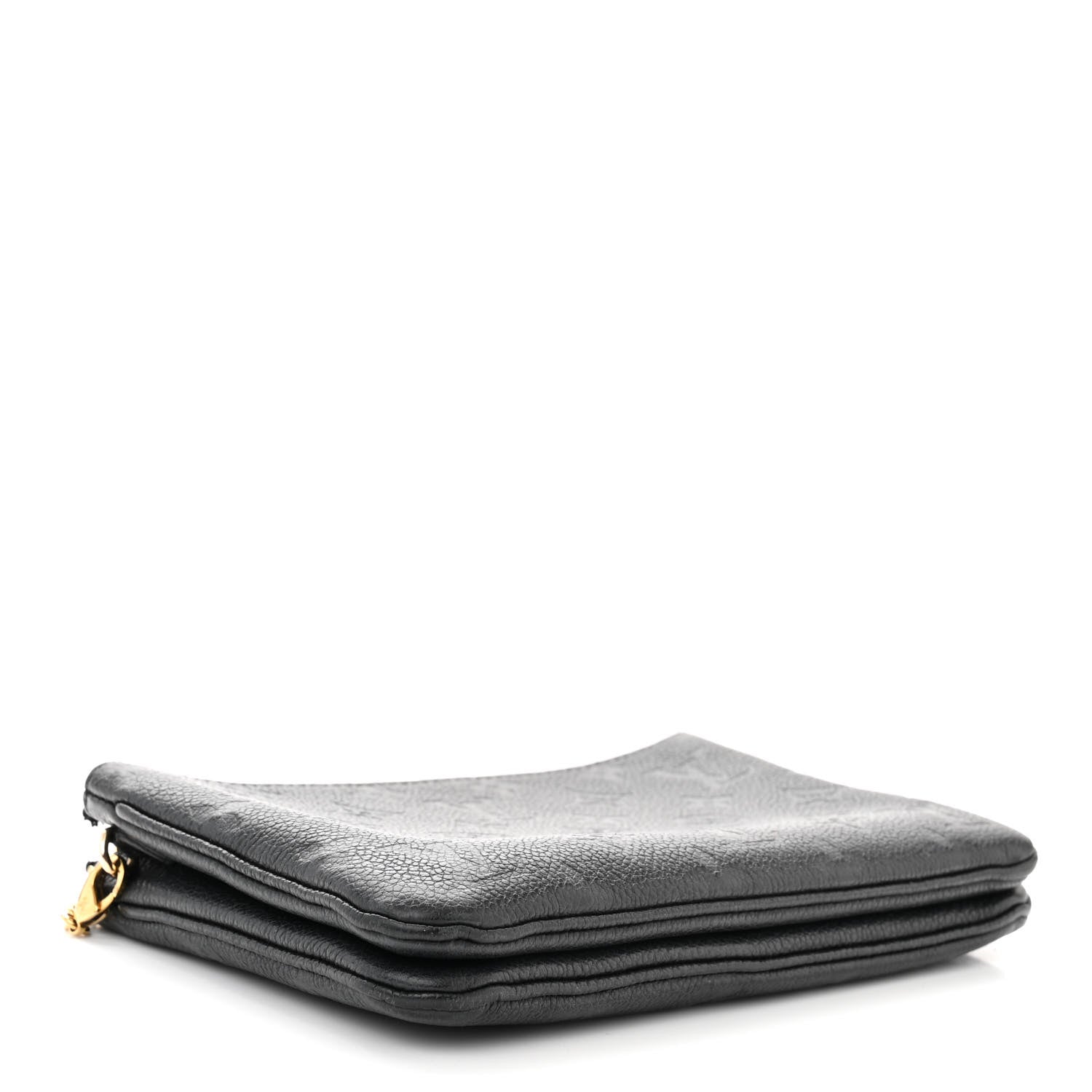 Louis Vuitton Empreinte Double Zip Pochette Black 4 of 10