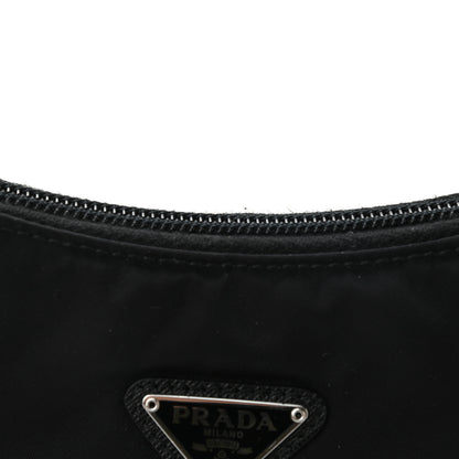Prada Tessuto Nylon Mini Re-Edition 2000 Bag Black 9 of 12