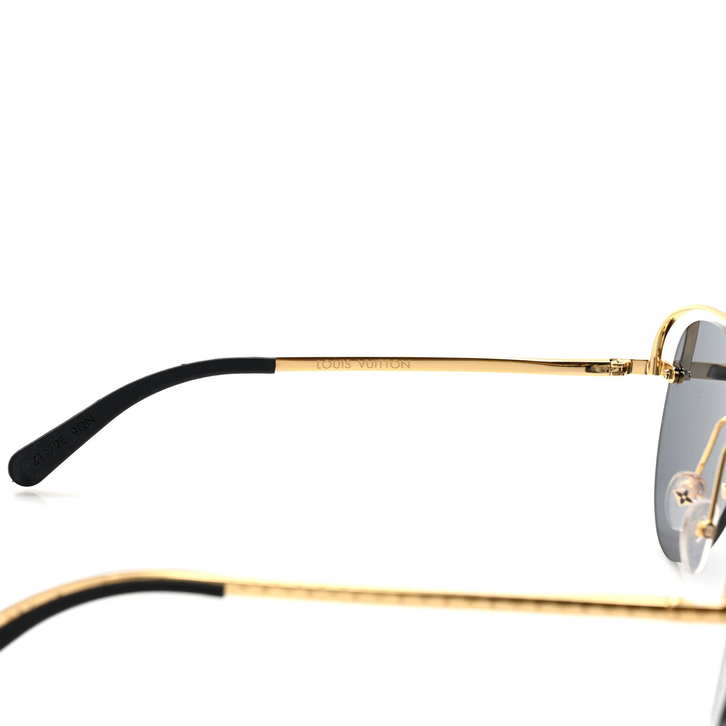 Metal Monogram Grease Sunglasses Z1172E Gold