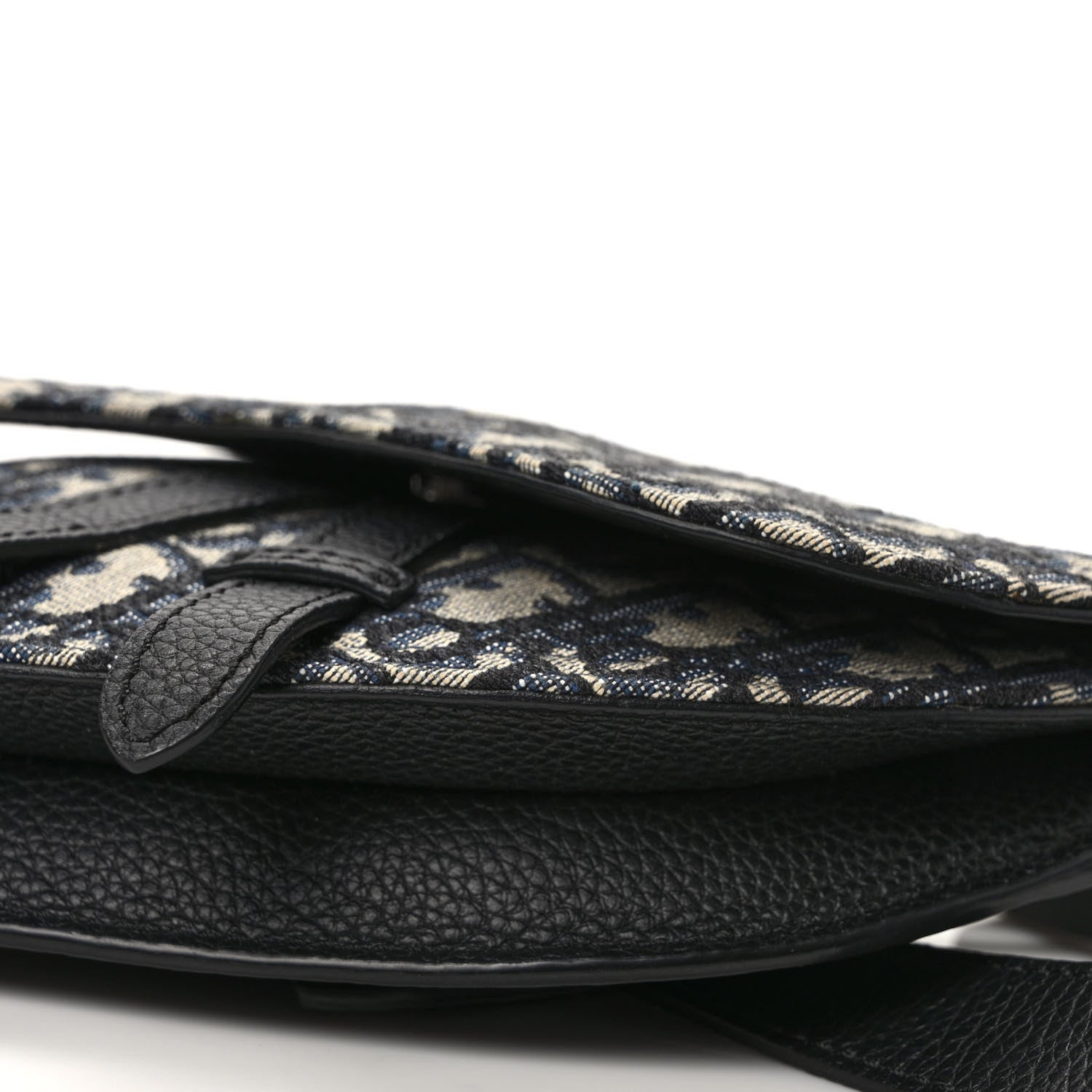 Christian Dior HOMME Oblique Saddle Belt Bag Blue 15 of 16