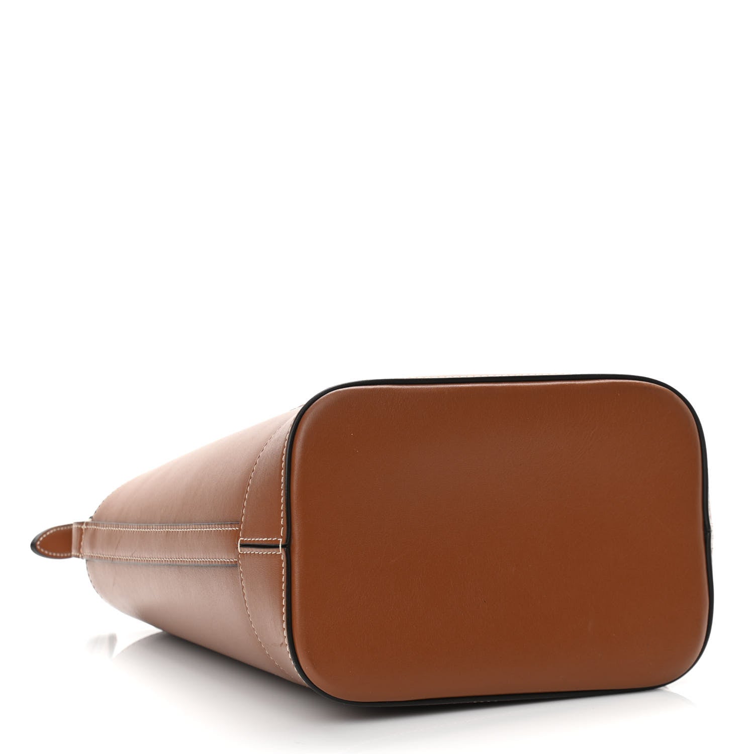 Celine Smooth Calfskin Small Cuir Triomphe Bucket Bag Tan 4 of 10