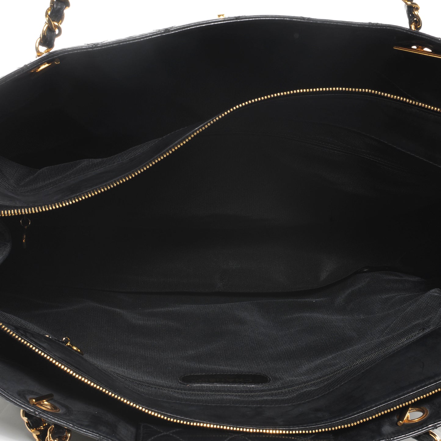 Vinyl Stitched XL Weekender Black