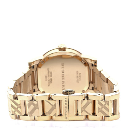 Burberry Stainless Steel 34mm The City Quartz Watch Gold BU9145 3 of 6