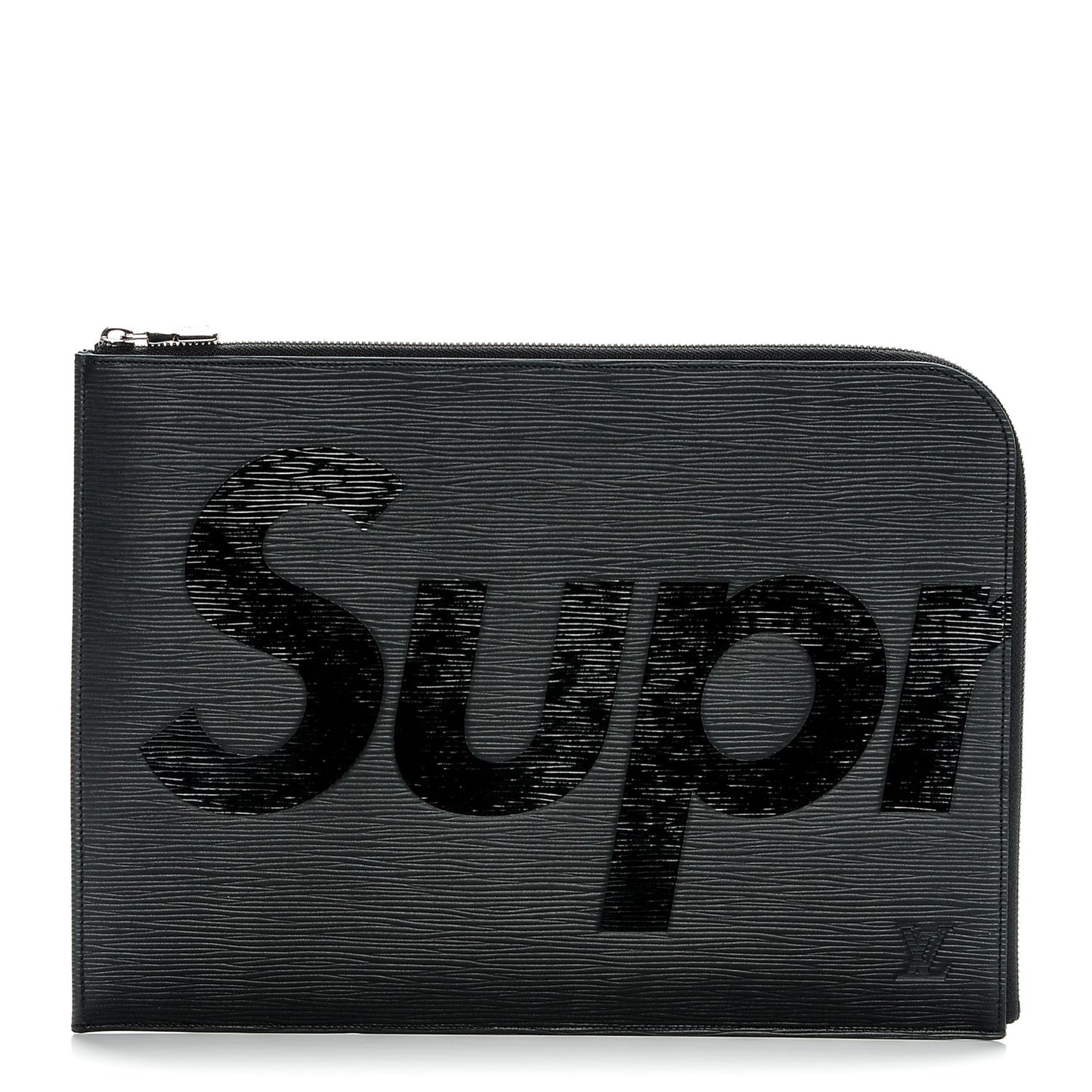 X SUPREME Epi Pochette Jour GM Black