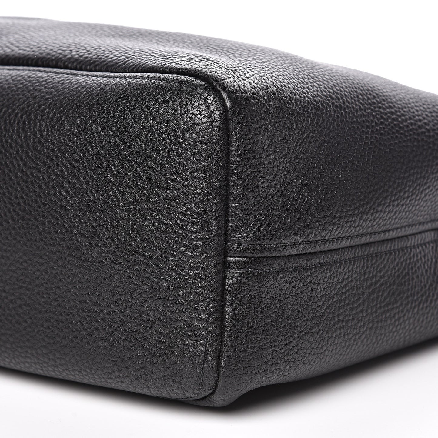 Vitello Daino Tote Black