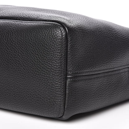 Prada Vitello Daino Tote Black 9 of 9