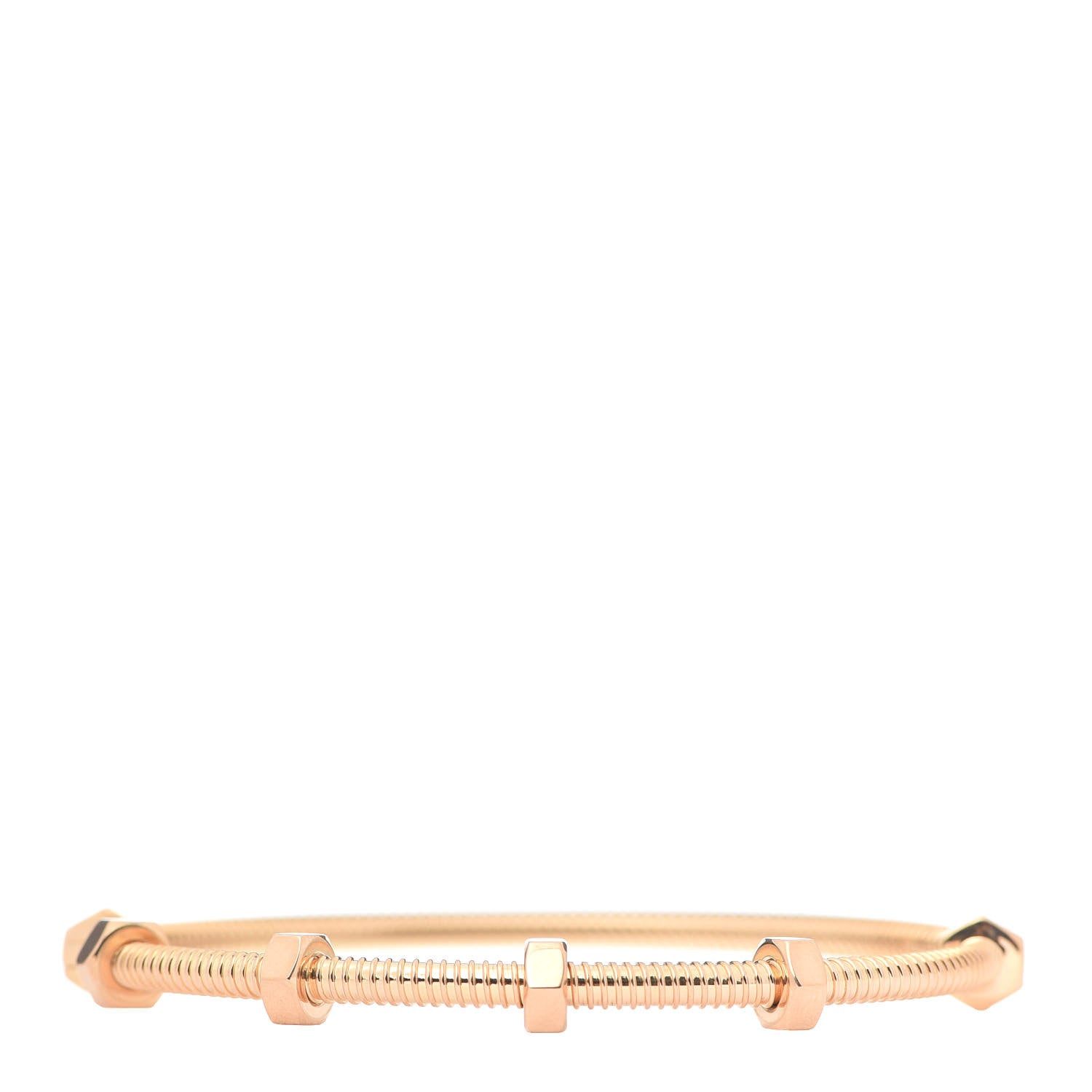 Cartier 18K Yellow Gold Ecrou de Cartier Bracelet 18 1 of 6