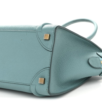 Celine Goatskin Micro Luggage Antarctic 10 of 13