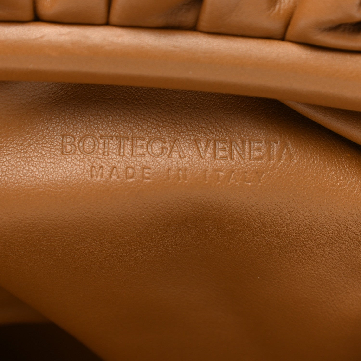 Bottega Veneta Smooth Butter Calf The Pouch Oversized Clutch Cammello 6 of 8