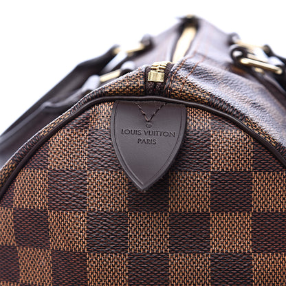 Louis Vuitton Damier Ebene Speedy 30 8 of 10