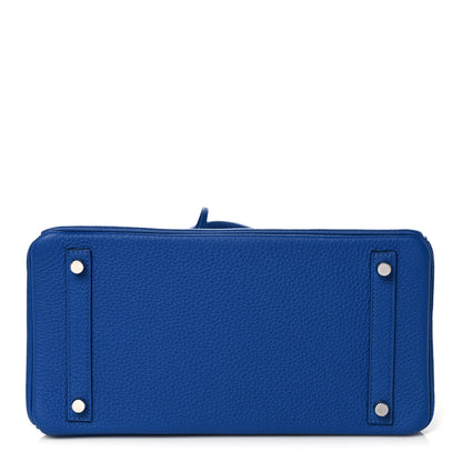Hermes Togo Birkin 30 Bleu France 6 of 35