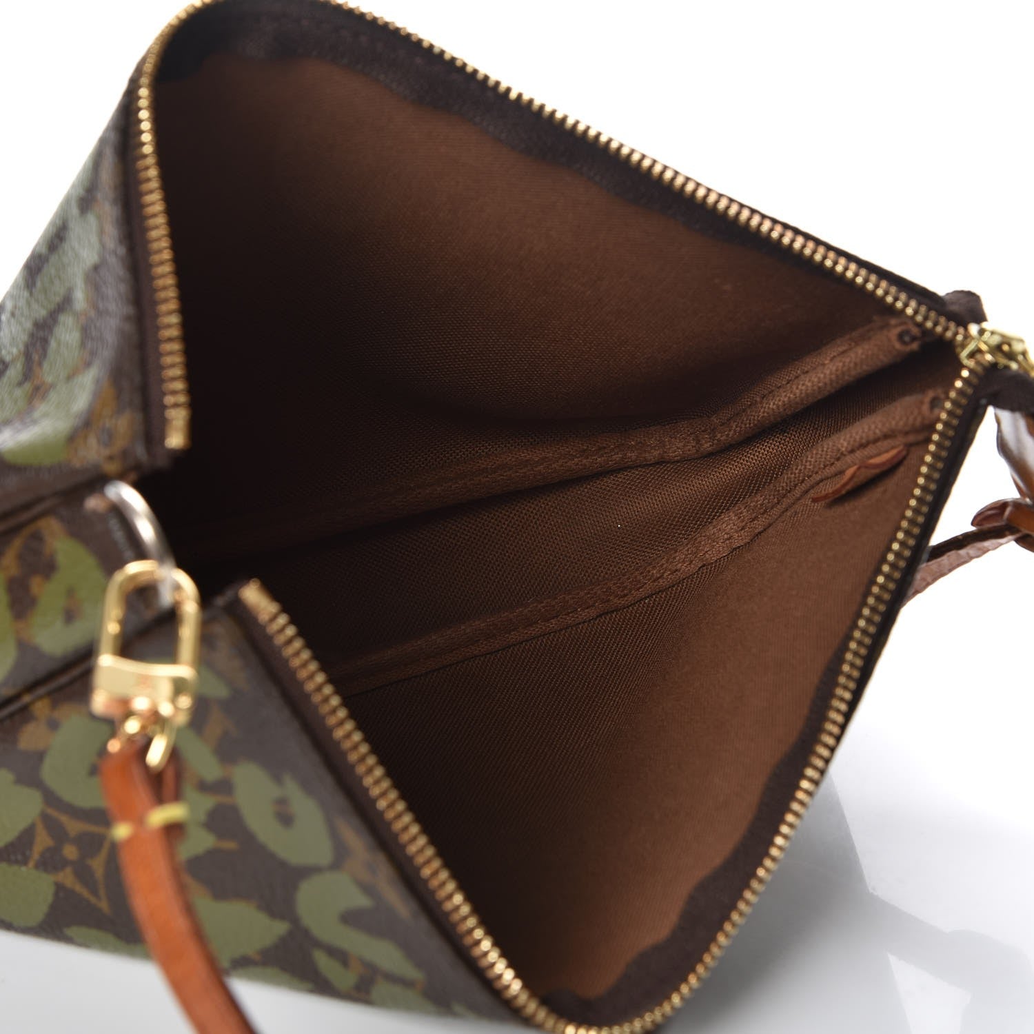 Louis Vuitton Monogram Graffiti Pochette Accessories Kaki 5 of 8