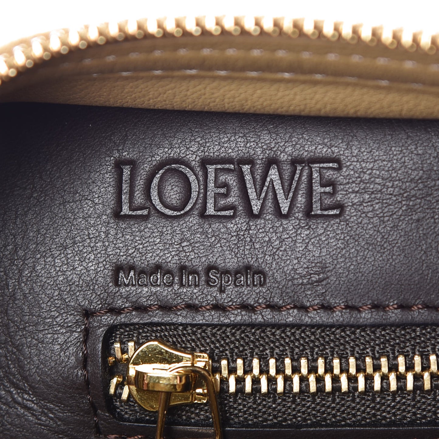 Suede Calfskin Amazona 23 Gold Brown