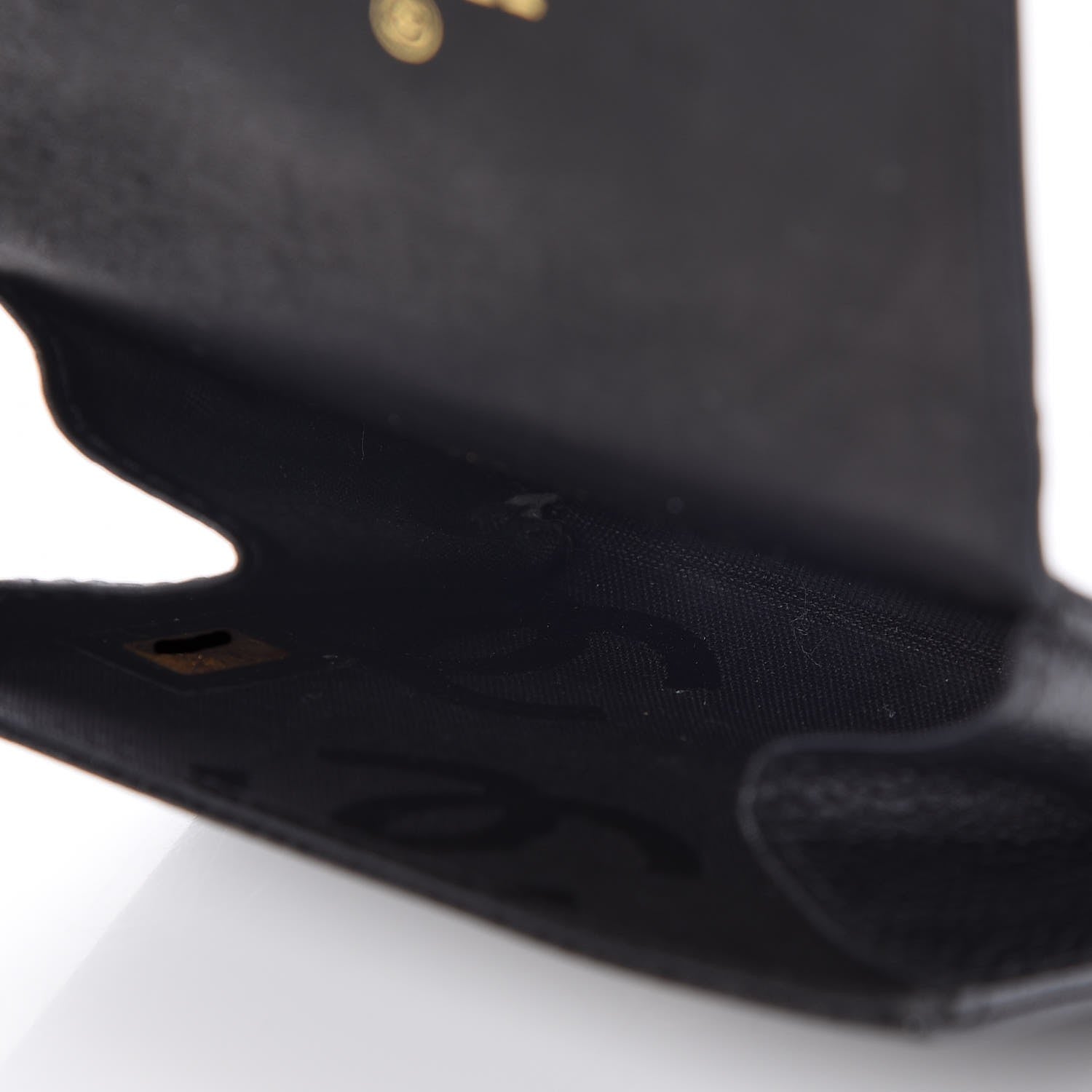Chanel Caviar Timeless CC Flap Card Holder Black 5 of 8