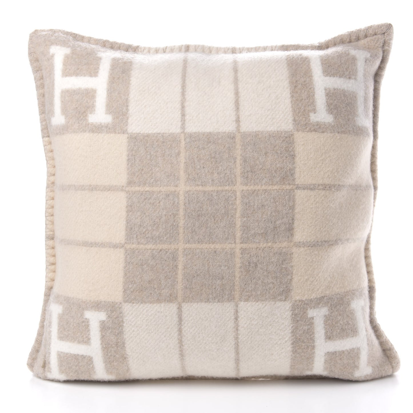 Wool Cashmere Avalon III Pillow PM Coco Camomille