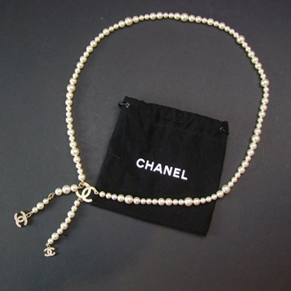 Chanel Timeless Classic Faux CC Pearl Belt 4 of 6