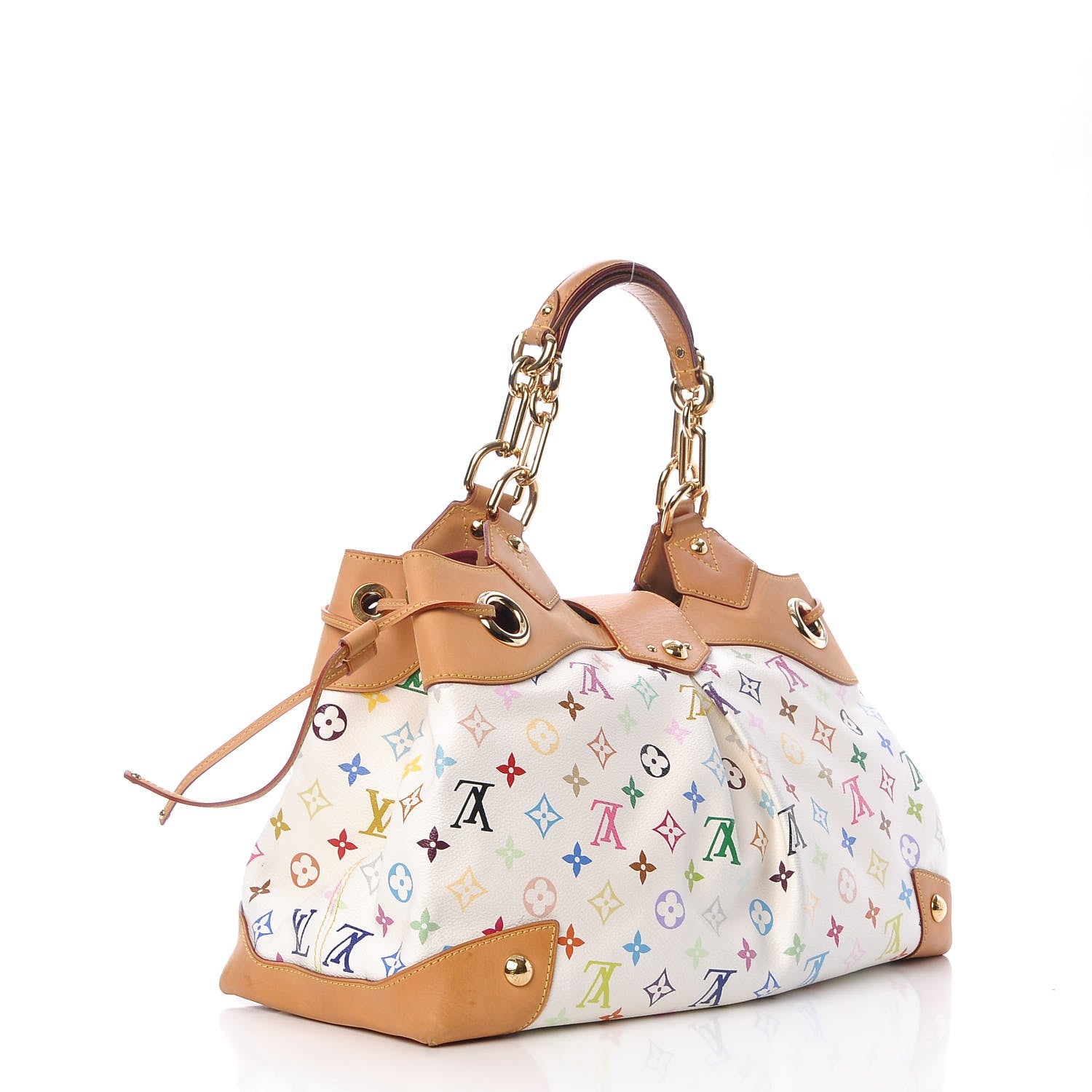 Louis Vuitton Monogram Multicolor Ursula White 3 of 10