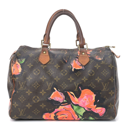 Louis Vuitton Monogram Roses Speedy 30 1 of 4