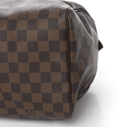 Louis Vuitton Damier Ebene Speedy 30 10 of 12