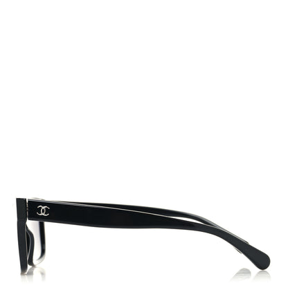 Chanel Acetate Polarized Square Sunglasses 5417 Black 3 of 9