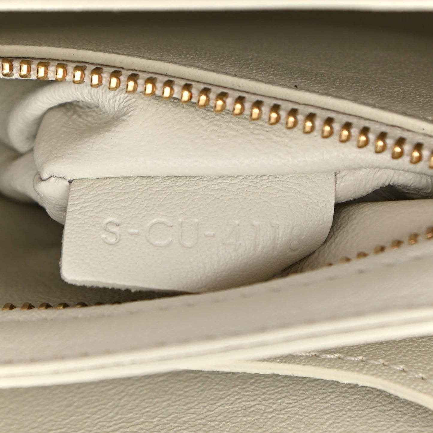 Calfskin Quilted Medium C Bag Black White