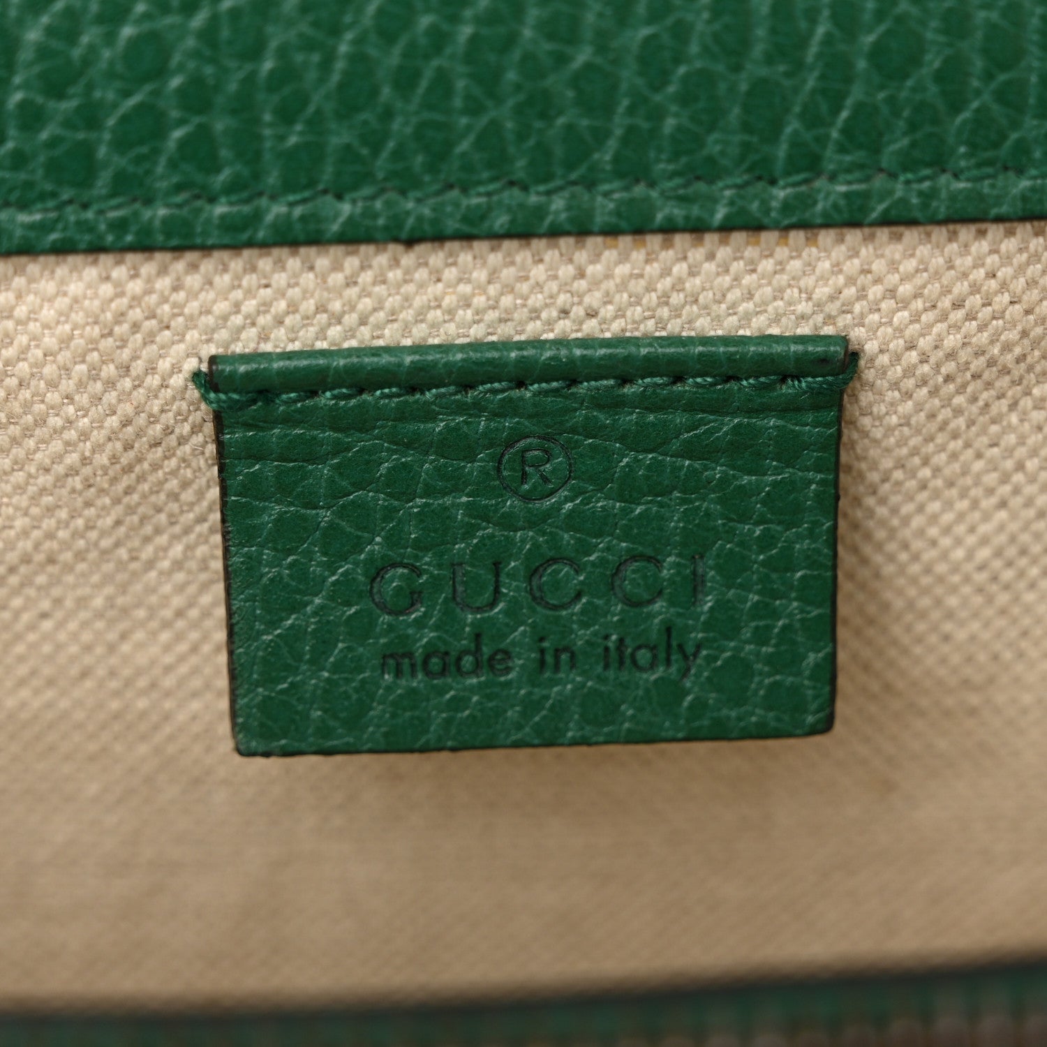 Gucci Dollar Calfskin Crystal Small Dionysus Shoulder Bag Emerald