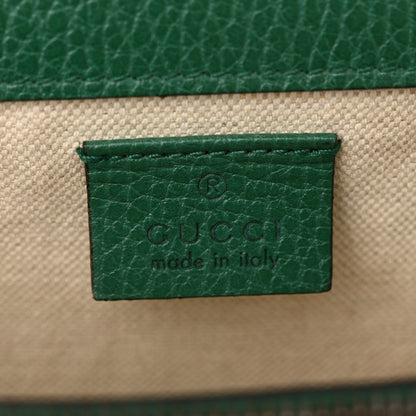 Gucci Dollar Calfskin Crystal Small Dionysus Shoulder Bag Emerald 6 of 12