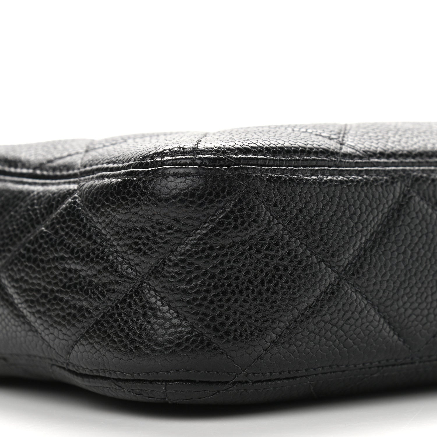 Chanel Caviar Quilted CC Camera Shoulder Bag Black 9 of 15